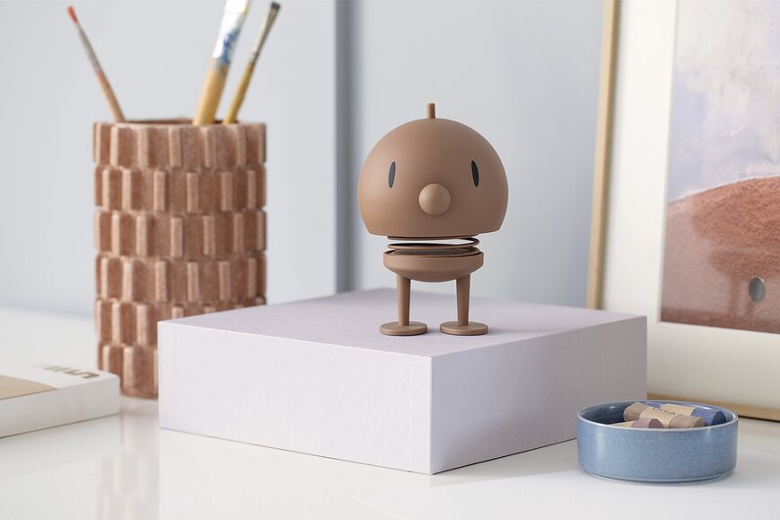 Soft Bumble Figurine, taille L, bleue