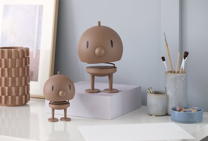 Soft Bumble Figurine, taille L, bleue