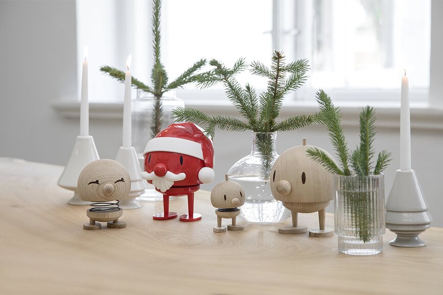 Xmass Bumble Figurica Božiček S, rdeča