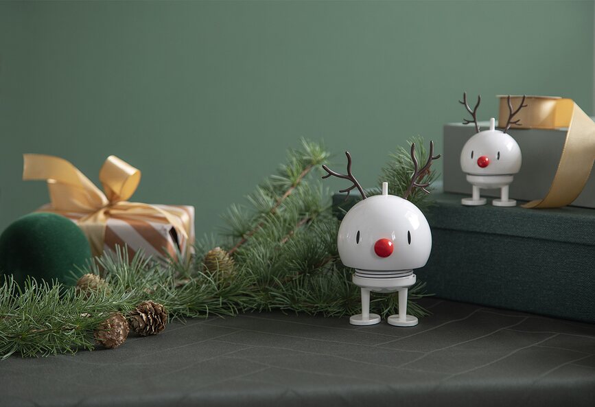 Xmass Bumble Figurica, jelen, M, latte