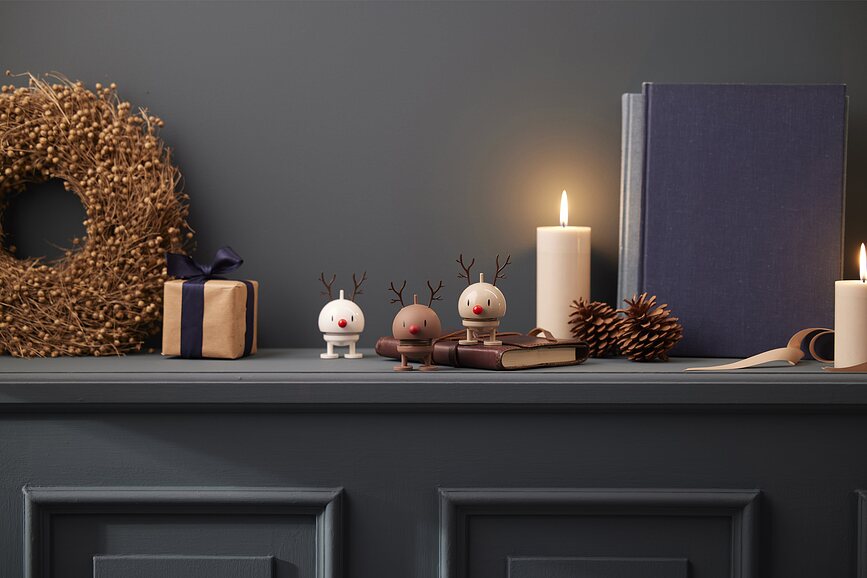 Xmass Bumble Figurine Renne, Taille S, latte