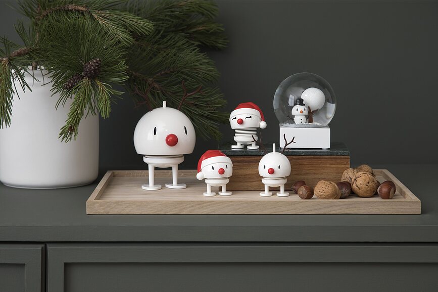 Xmass Bumble Figurine Renne, M, latte