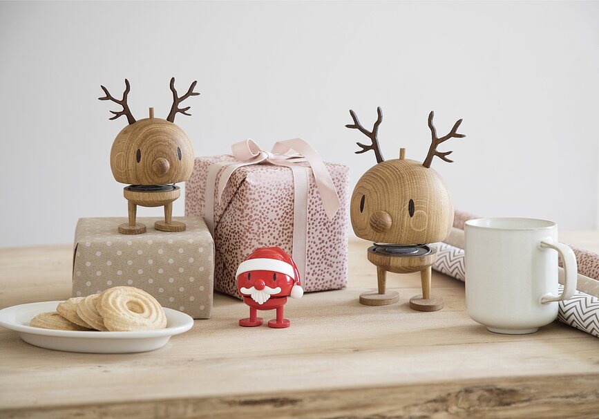 Xmass Bumble Φιγούρα Άγιος Βασίλης, S, κόκκινη