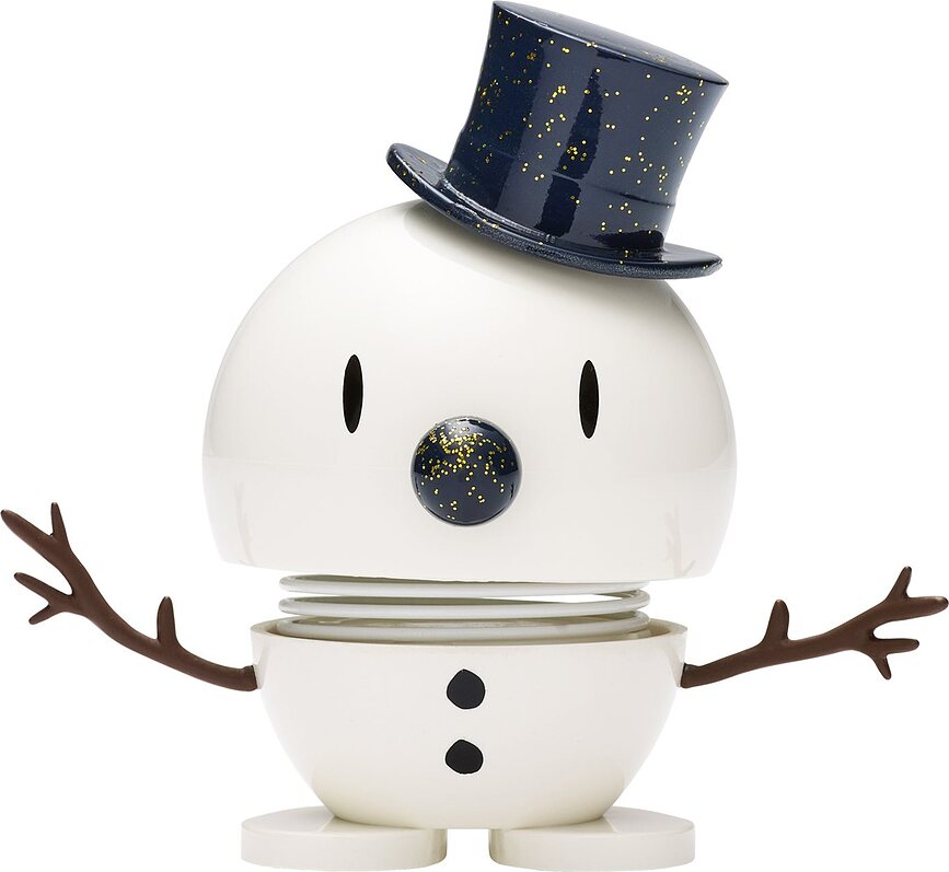 Xmass Figurica, snežak, belo-modra