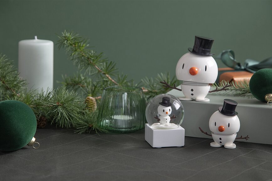 Xmass Figurine Bonhomme de neige, taille S