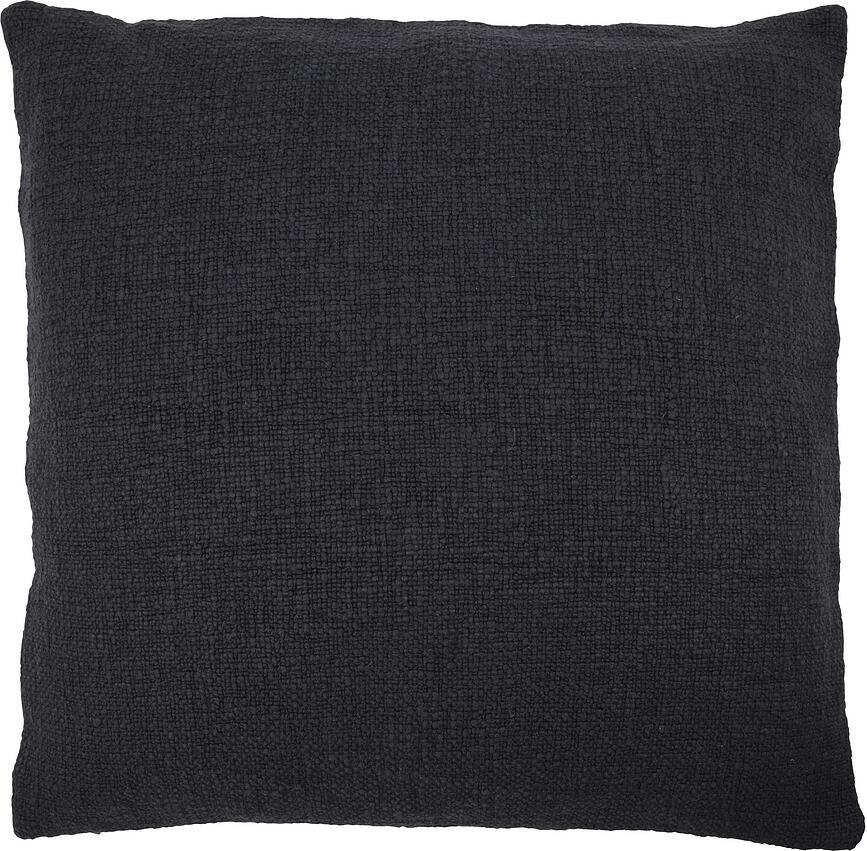 Adah Housse de Coussin 60 x 60 cm, gris foncé