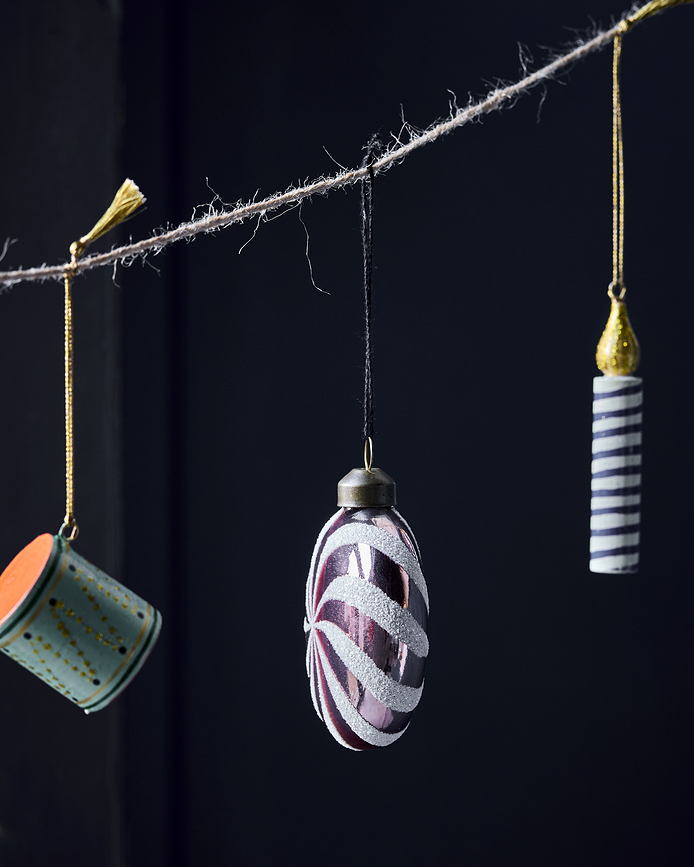 Adornos Navideños HDDelic, dorados, 4 unidades