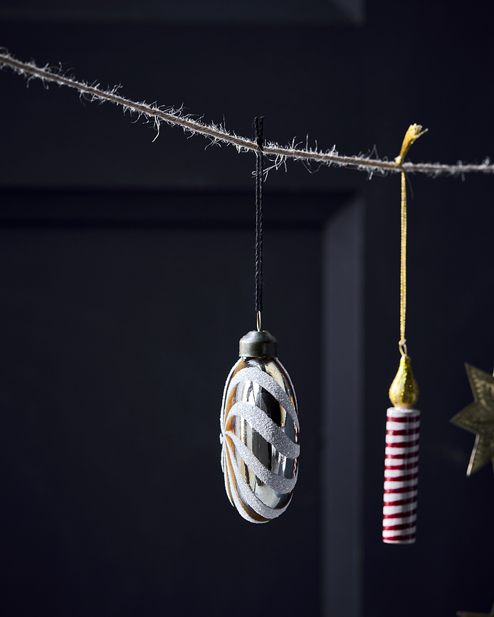 Adornos Navideños HDDelic, dorados, 4 unidades