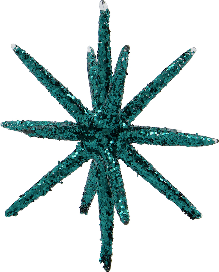 Ялинкова прикраса Spike, зелена