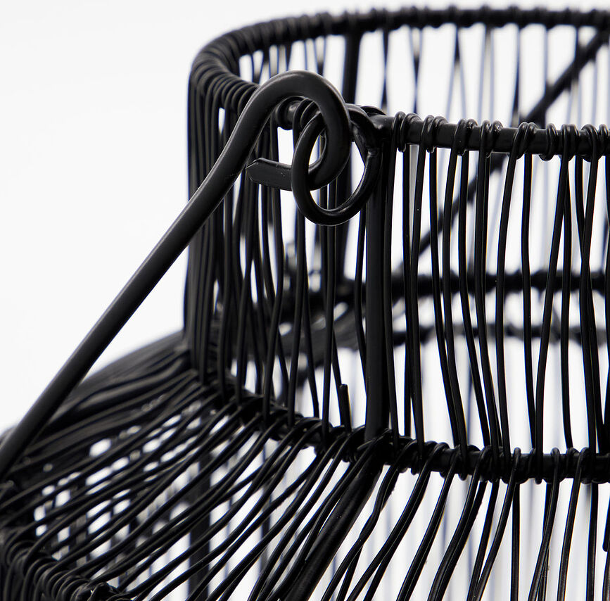 Alive Lanterne 37 cm, noire