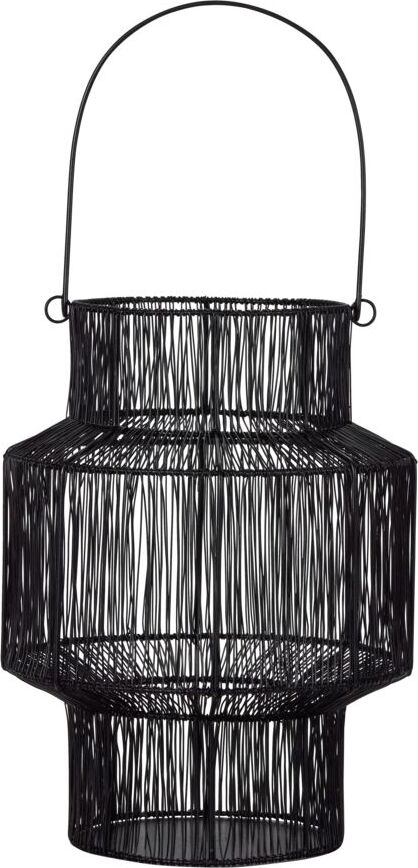 Alive Laterne 37 cm schwarz