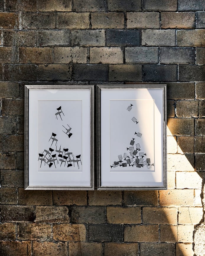 Amp Slika u okviru 40 x 60 cm