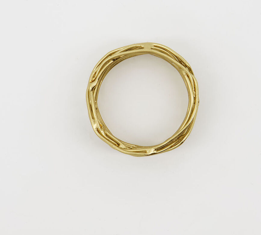 Anillas para servilletas Ring, doradas, 4 unidades