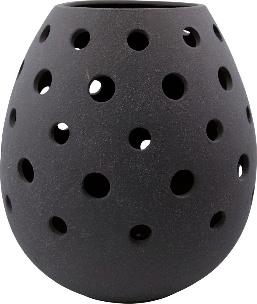 Artie Kerzenständer 35 cm grau