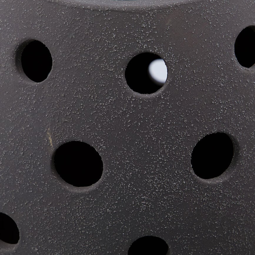 Artie Svijećnjak 35 cm sivi