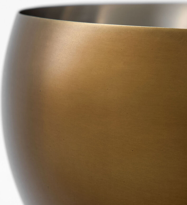 Baar Posoda za led, starinska medenina