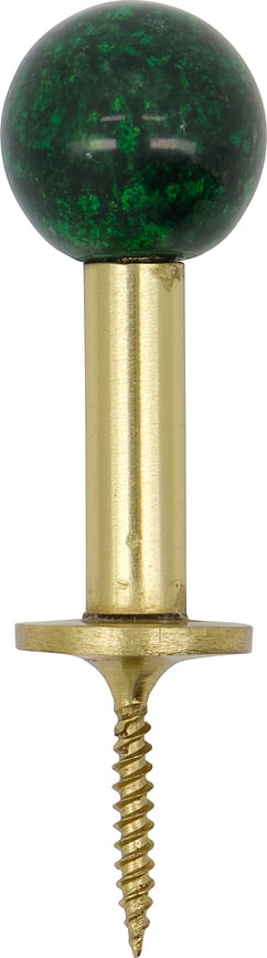 Ball Stenski kavlji, 5 cm, zeleni, 2 kosa