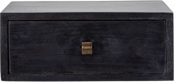 Bedsi Wandtisch 35 cm schwarz
