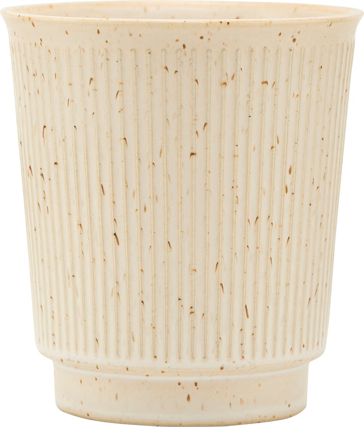 Berica Becher beige ohne Griff