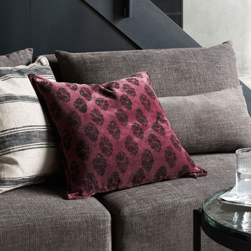 Betto Housse de Coussin 50 x 50 cm, dorée