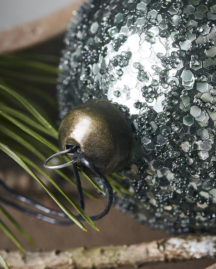 Bolas de Navidad Chosen, doradas, Pack de 4