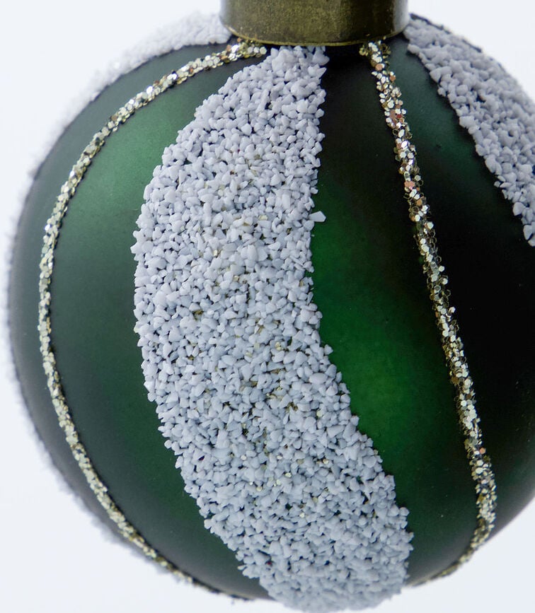 Bolas de Navidad Into, verdes, 4 unidades