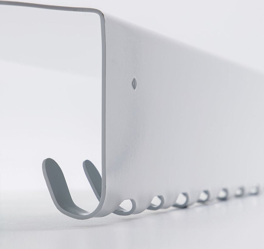 Book Κρεμάστρα με Ράφι, μαύρη