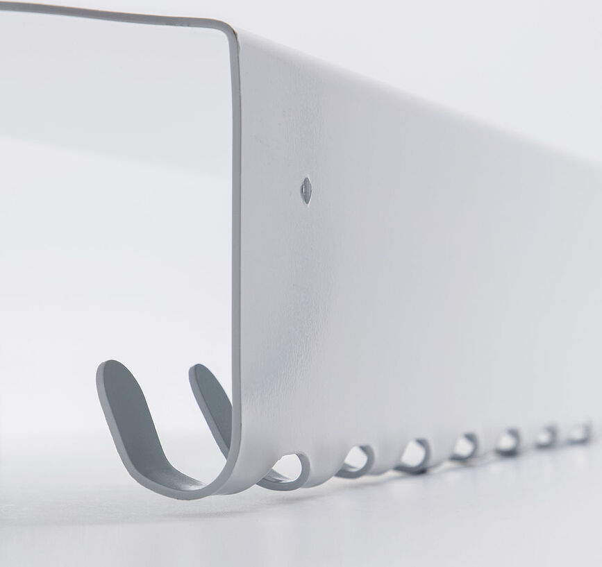 Book Vješalica s policom crna