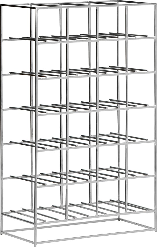 Botellero House Doctor, 67 x 41 cm, plateado