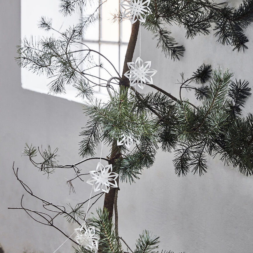 Brai Girlanda, 200 cm, bela