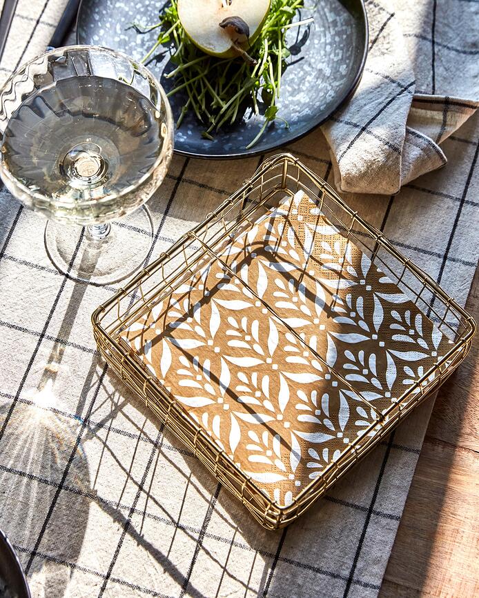 Bring Χαρτοπετσετοθήκη, χρυσή