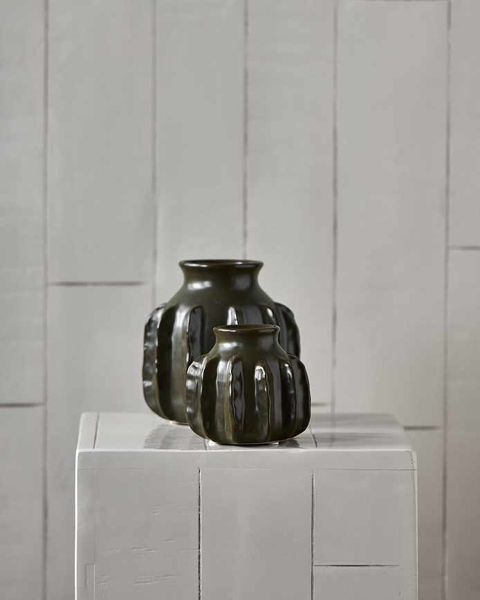 Cactus Βάζο, 15 εκ., σκούρο πράσινο