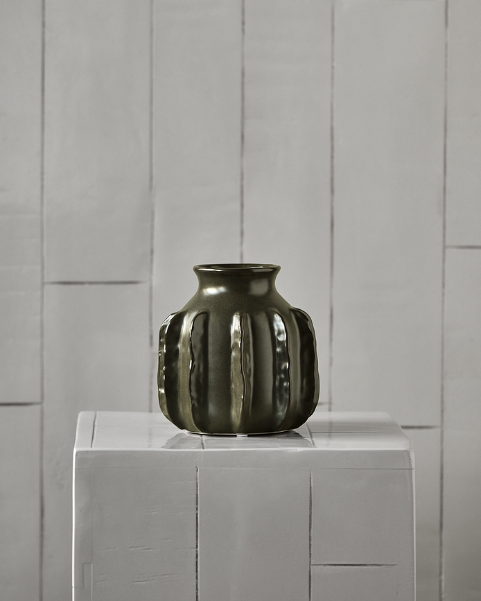 Cactus Βάζο, 15 εκ., σκούρο πράσινο