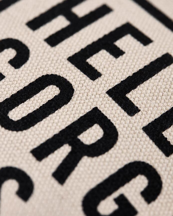 Canva Vrečke, belo-črne, 2 kosa