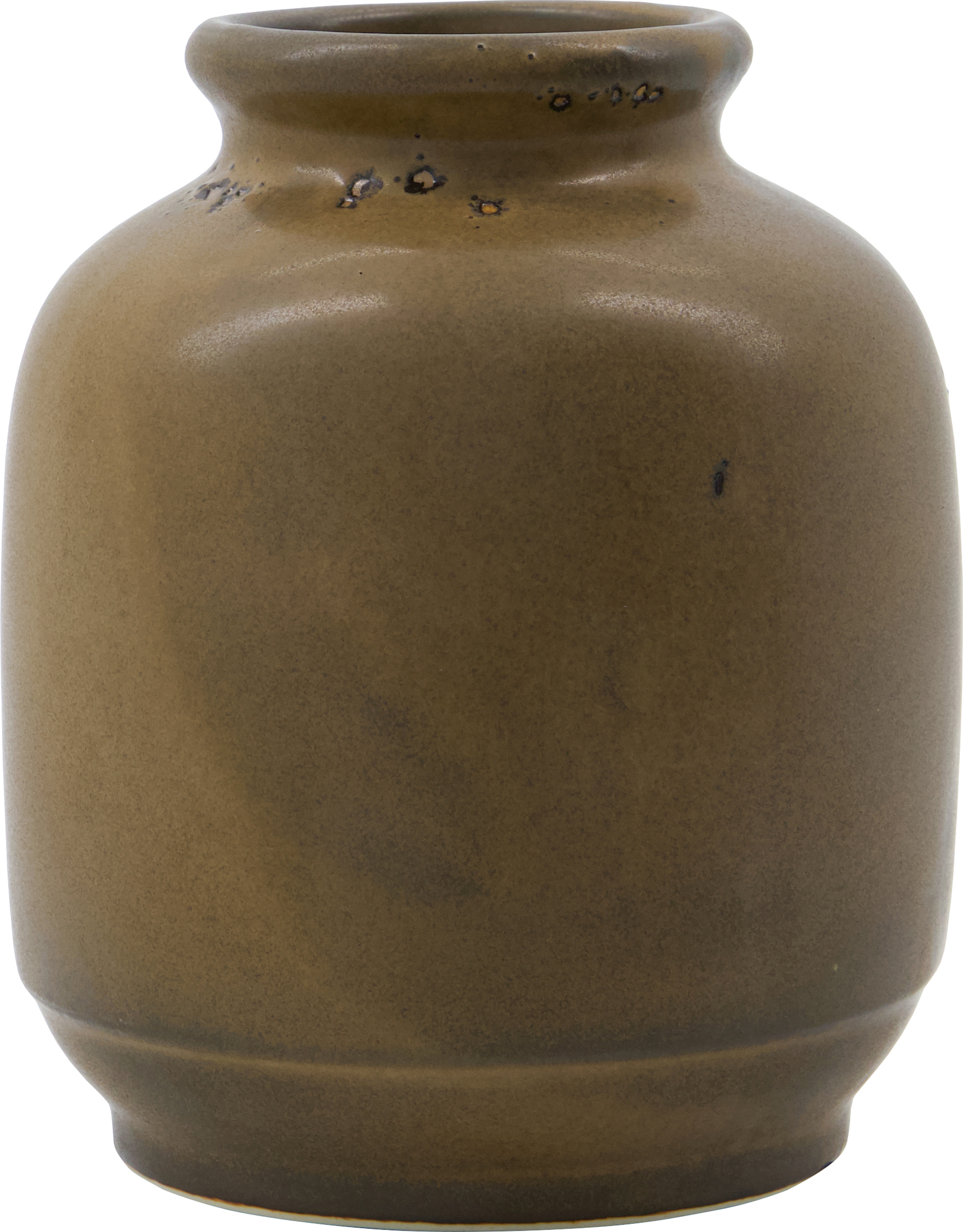 Casa Vase 14 cm braun
