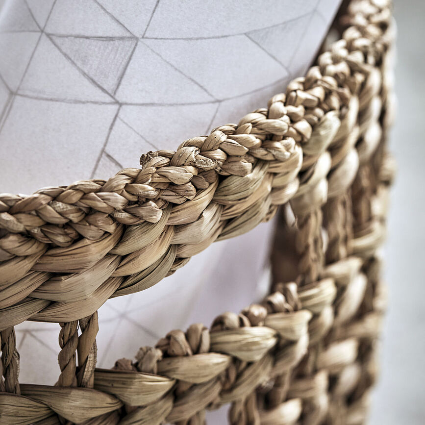 Cestas de almacenaje Ramla, naturales, 2 unidades