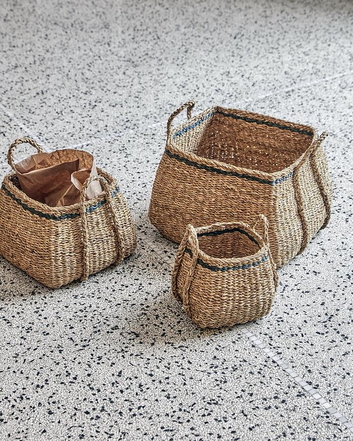 Cestas de almacenamiento Laine, Pack de 3