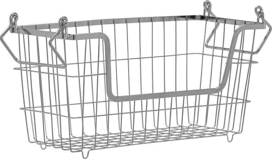 Cesto portaoggetti HDTaw in acciaio, 20,3 x 26,7 cm
