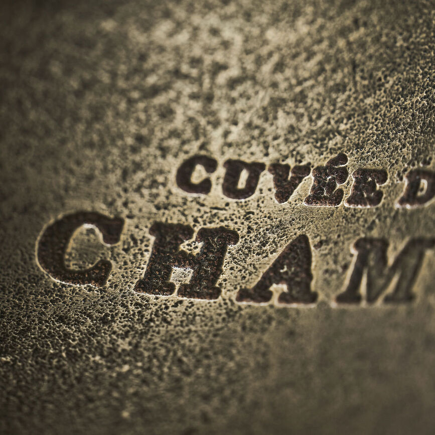 Champanera Champtub, latón antiguo