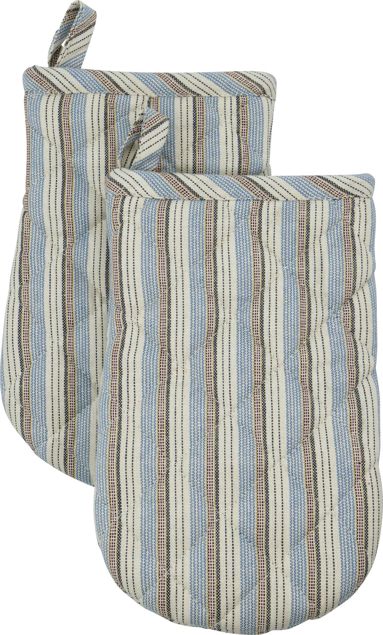Chef Küchenhandschuhe, blau, 2 St.
