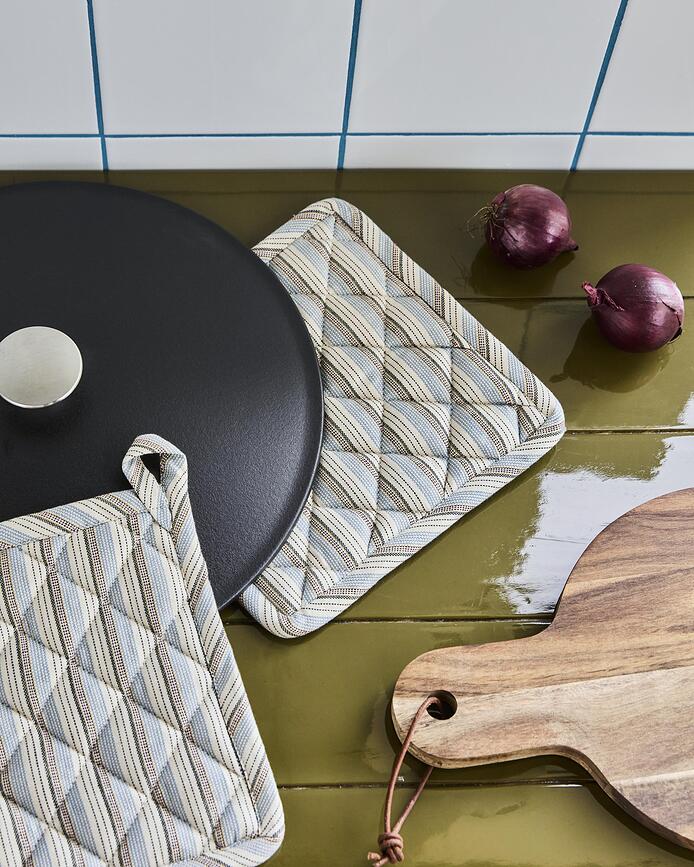 Chef Maniques, vertes, Lot de 2