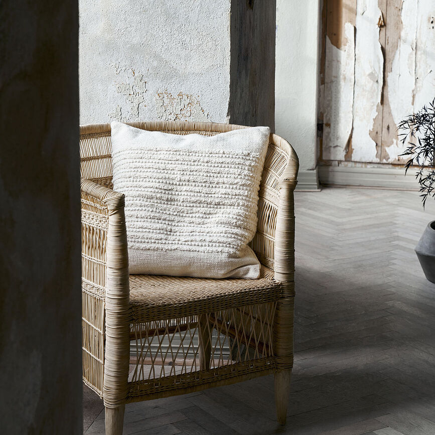 Chil Μαξιλαροθήκη, 50x50 εκ., απαλό λευκό