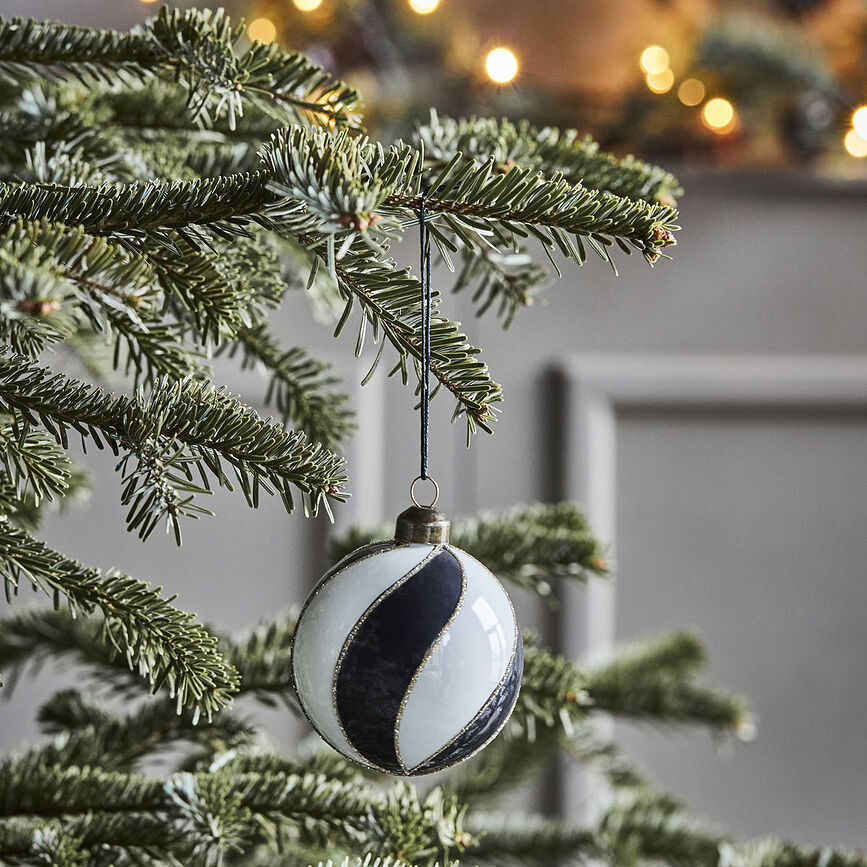 Coil Μπάλες, σε μαύρο και λευκό, 4 τμχ