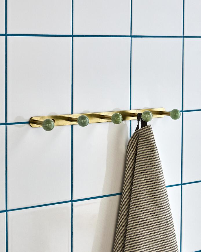 Colgador de Pared Ball, verde azulado