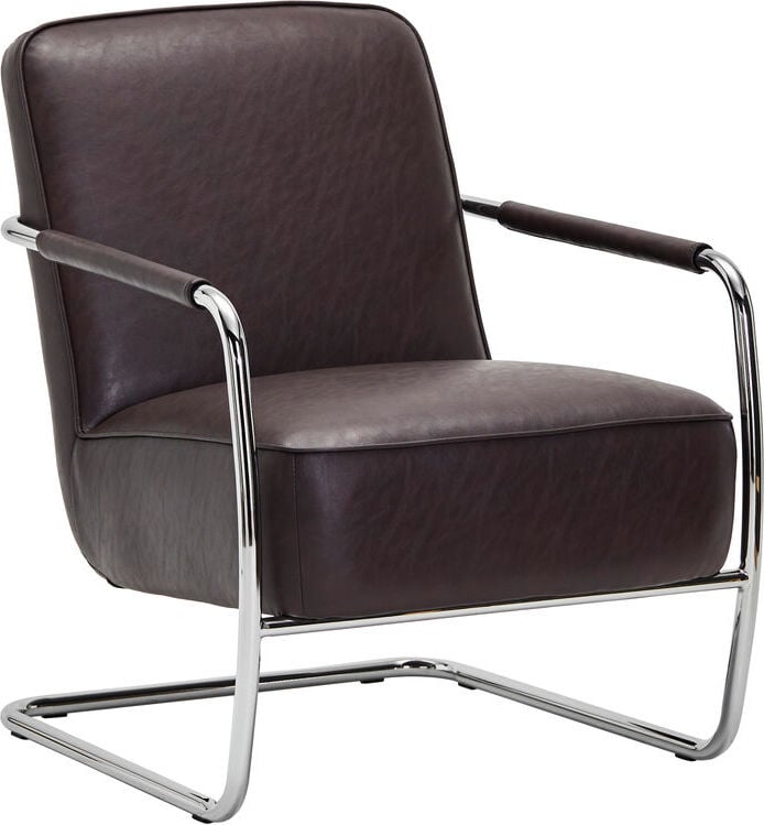 Comma Lounge Sessel, braun