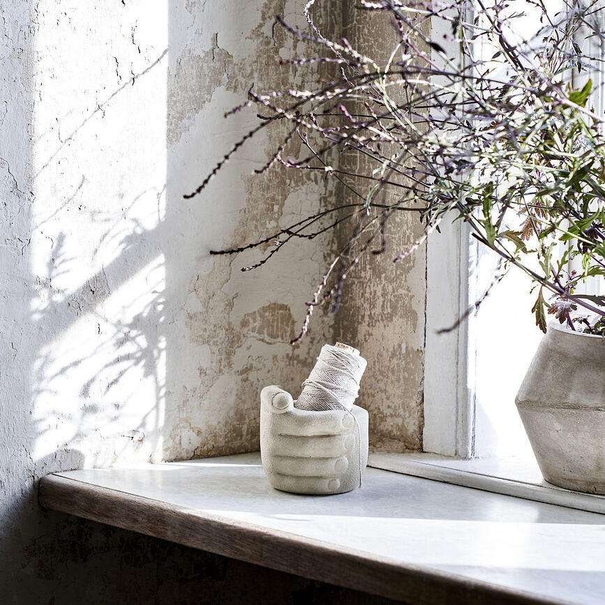 Contenedor de almacenamiento Handy, 18 cm, gris