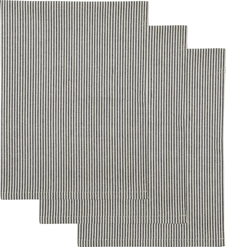Cook Kitchen Cloths dark grey, 3 pcs