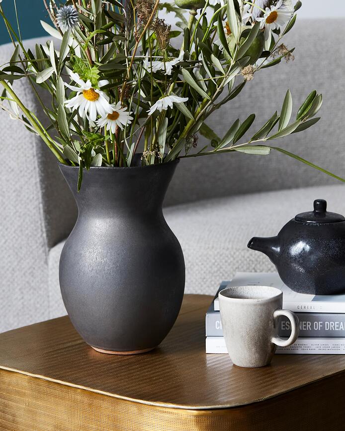 Corp Βάζο, 27 εκ., μαύρο