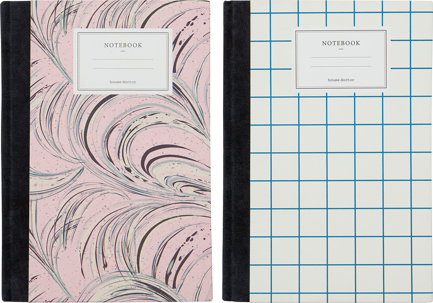 Cuadernos HDNote, 15 x 21 cm, Pack de 2