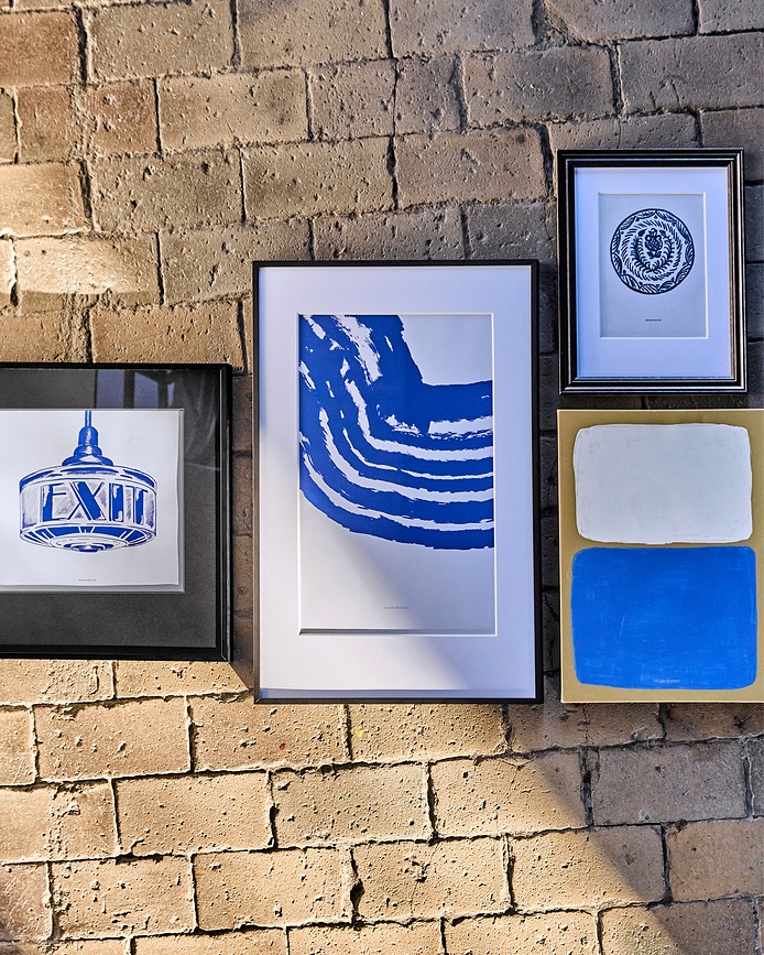 Cuadro enmarcado Brush, 40 x 60 cm